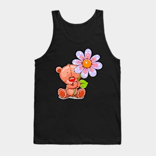 Teddy bear Tank Top